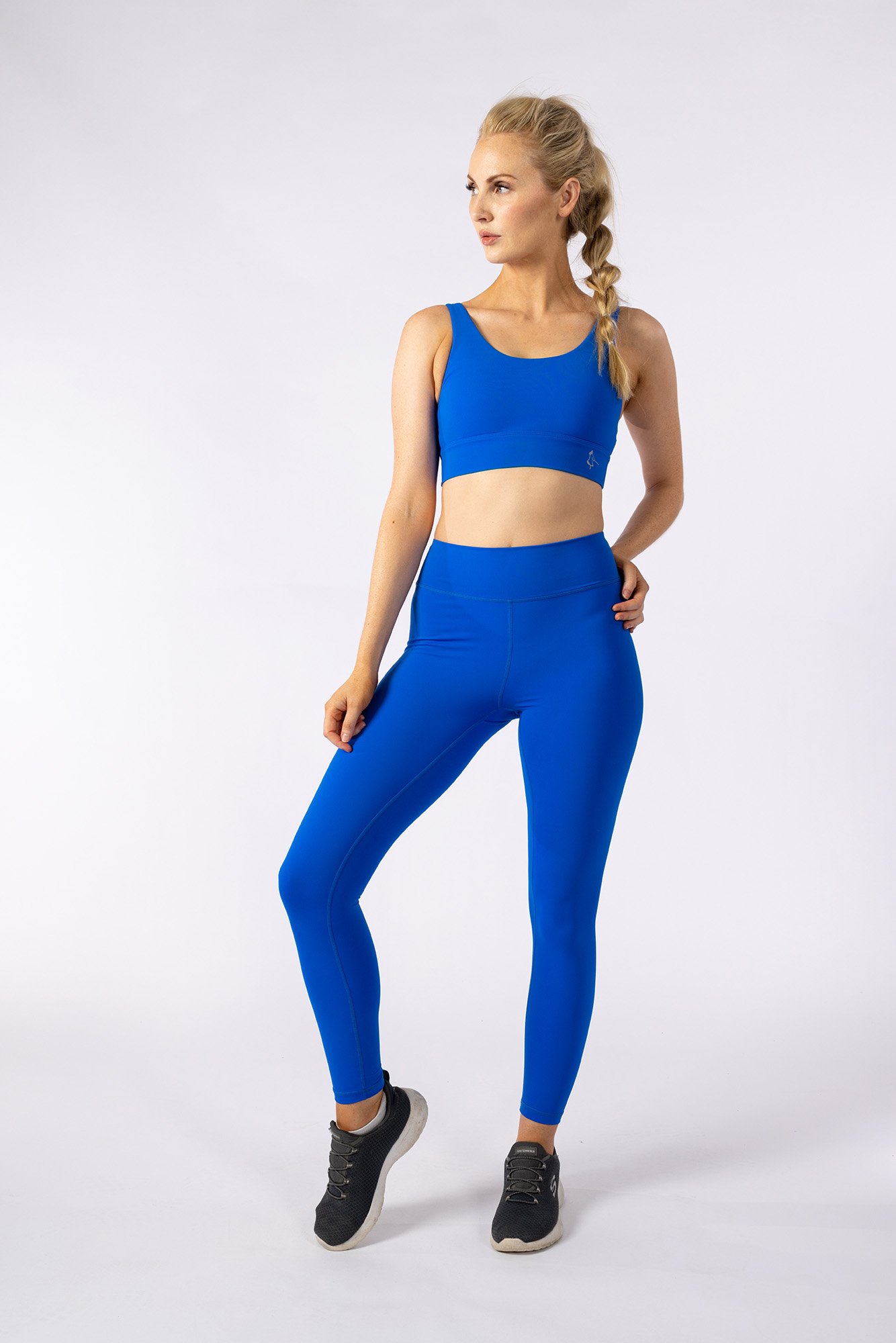 Jodie Yoga Leggings Bra Blue